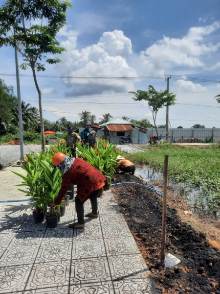 Thi công công trình - Cây Xanh Thiên Xanh Nam Long - Công Ty Trách Nhiệm Hữu Hạn Một Thành Viên Thương Mại